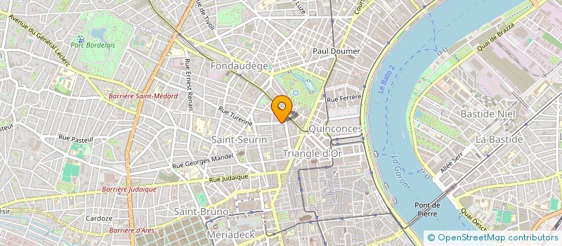 localisation de l'entreprise MADAME KAROLINA KRAKOWSKA  BORDEAUX