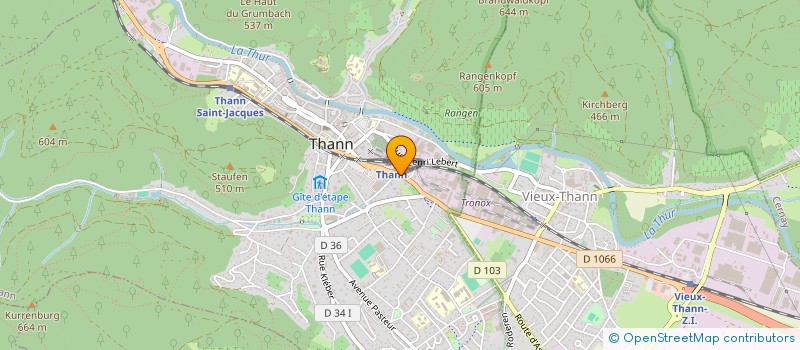 localisation de l'entreprise MADAME KAROLINA KUZMA  THANN