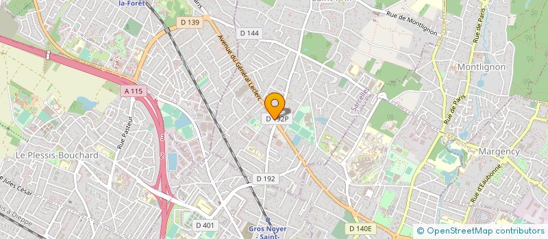 localisation de l'entreprise MADAME KAROLINA LESZCZAK  SAINT-GERMAIN-EN-LAYE