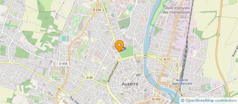 localisation de l'entreprise MADAME KAROLINA LUBANSKA à AUXERRE