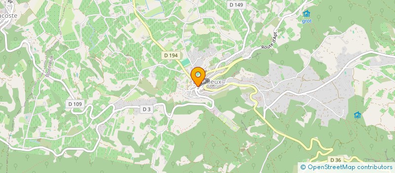 localisation de l'entreprise MADAME KAROLINA PAJAK  BONNIEUX