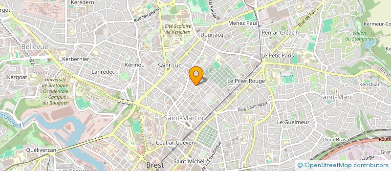 localisation de l'entreprise MADAME KAROLINA SARGSYAN à BREST