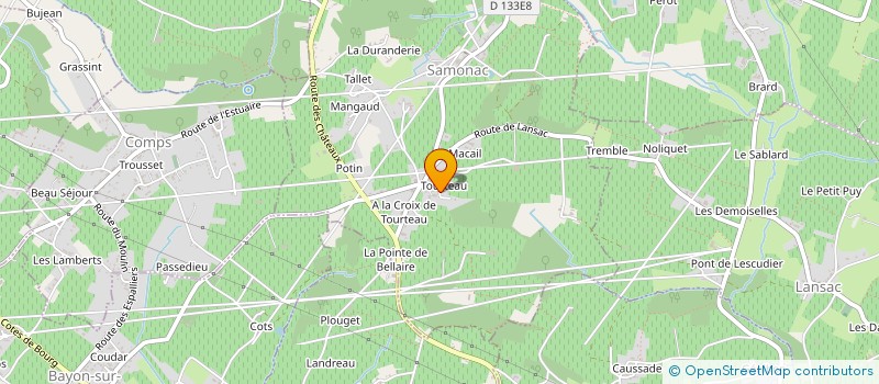 localisation de l'entreprise MADAME KAROLINA SLIWA  SAMONAC