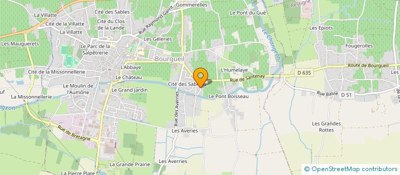 localisation de l'entreprise MADAME KAROLINA SZATKOWSKA  BOURGUEIL