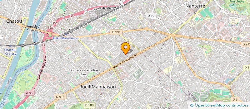 localisation de l'entreprise MADAME KAROLINA ZALEWSKI à RUEIL-MALMAISON