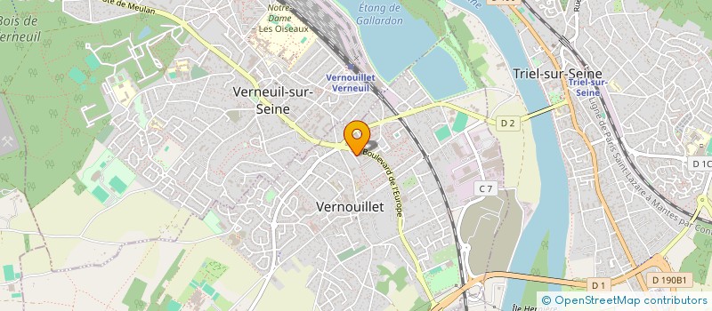 localisation de l'entreprise MADAME KAROLINE LEMONNIER à VERNOUILLET