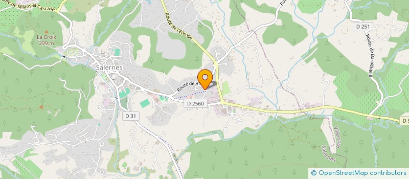 localisation de l'entreprise MADAME KAROLLE-ANNE POINAS à SALERNES