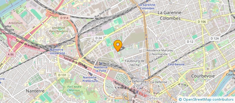 localisation de l'entreprise MADAME KAROLYNE BENKHATEMALLAH à COURBEVOIE