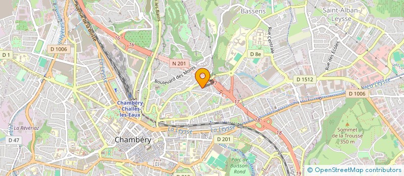 localisation de l'entreprise MADAME KARUNA NAYAR  CHAMBERY