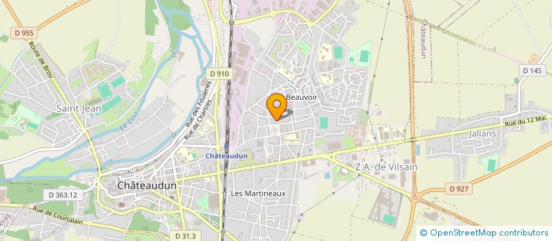 localisation de l'entreprise MADAME KARYN FARUCH à CHATEAUDUN