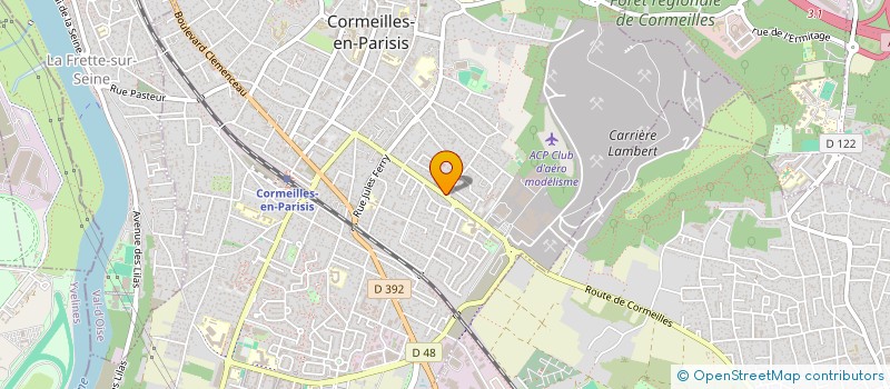 localisation de l'entreprise MADAME KARYNA LYTVYNENKO à CORMEILLES-EN-PARISIS