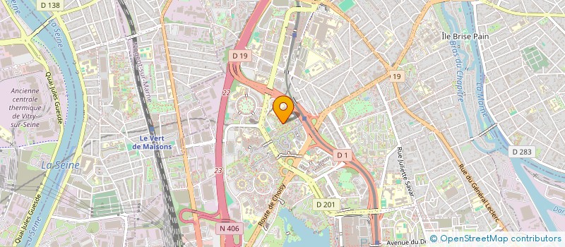 localisation de l'entreprise MADAME KARYNA OLIVEIRA SILVA  CRETEIL