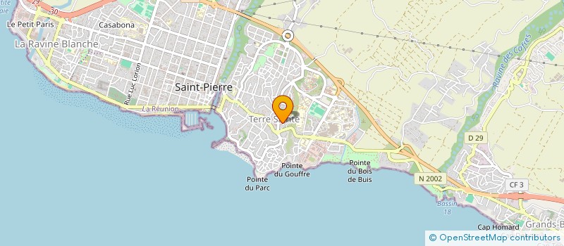 localisation de l'entreprise MADAME KARYNE DE BOLLIVIER à SAINT-PIERRE