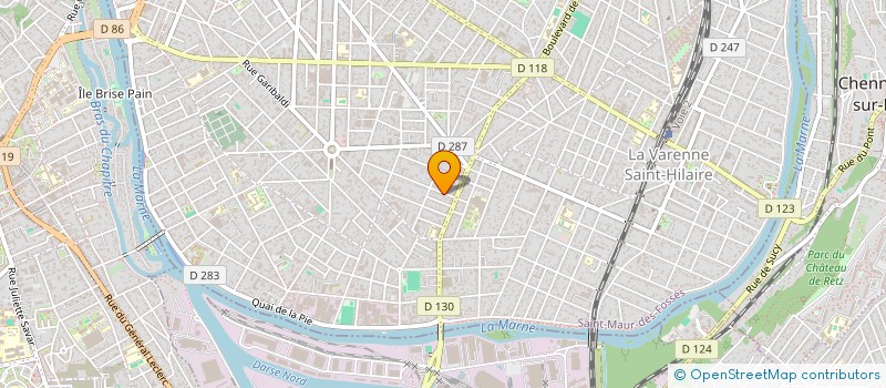 localisation de l'entreprise MADAME KARYS GONCALVES à SAINT-MAUR-DES-FOSSES