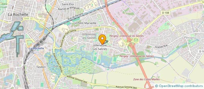 localisation de l'entreprise MADAME KASANDRA MALJOKU  LA ROCHELLE