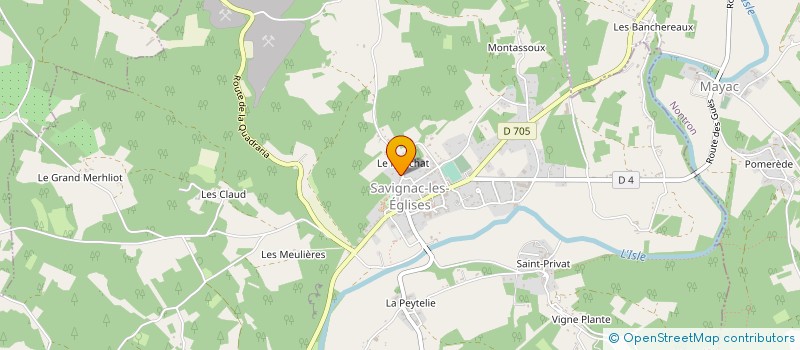 localisation de l'entreprise MADAME KASIA LATHAM WARDE à SORGES-ET-LIGUEUX-EN-PERIGORD