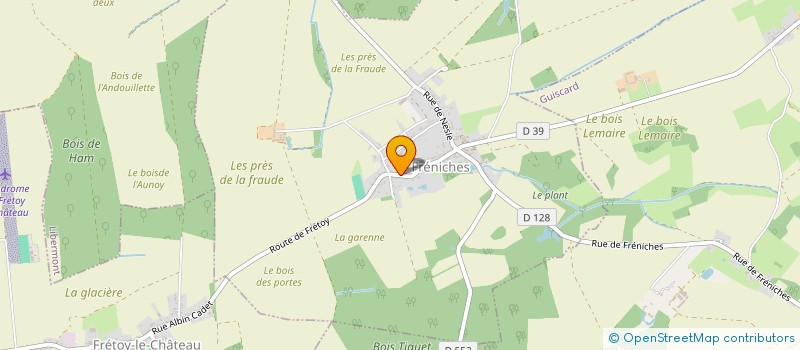 localisation de l'entreprise MADAME KASSANDRA BLONDEL  FRENICHES