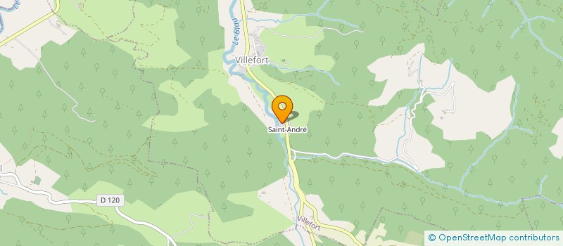 localisation de l'entreprise MADAME KASSANDRA BONHOURE  VILLEFORT