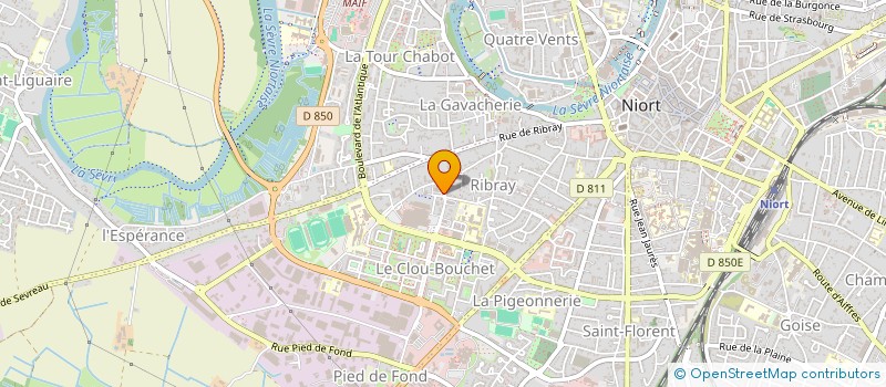 localisation de l'entreprise MADAME KASSANDRA BOUCAUT à NIORT