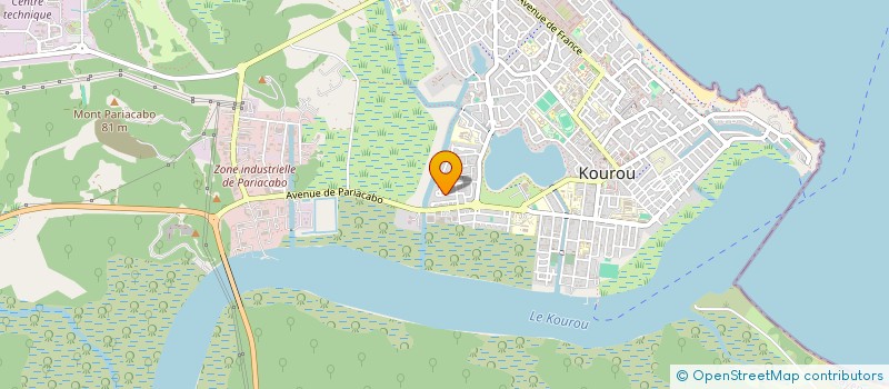localisation de l'entreprise MADAME KASSANDRA BUNEL à KOUROU