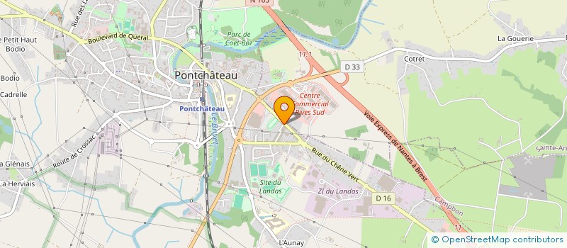 localisation de l'entreprise MADAME KASSANDRA DAULY  PONTCHATEAU