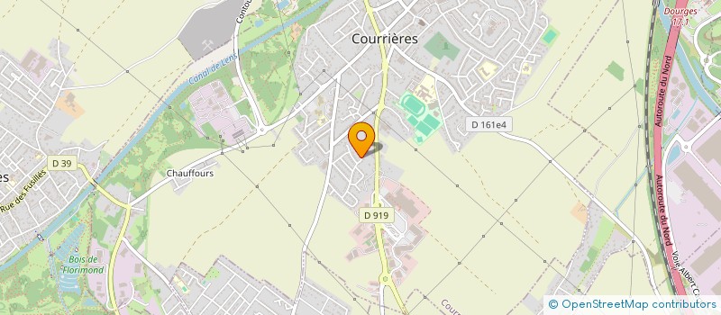 localisation de l'entreprise MADAME KASSANDRA DOMINGUEZ à COURRIERES