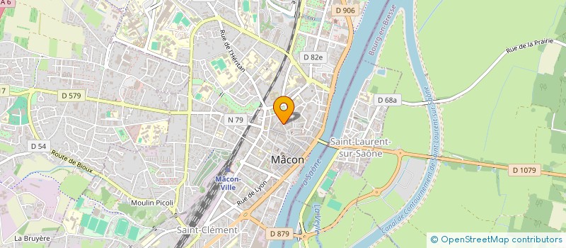 localisation de l'entreprise MADAME KASSANDRA EBRAN  MACON