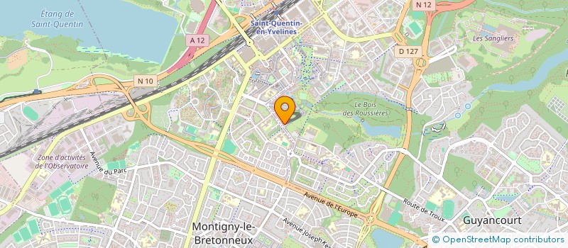 localisation de l'entreprise MADAME KASSANDRA FOLLEVILLE  GUYANCOURT