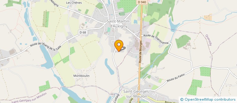 localisation de l'entreprise MADAME KASSANDRA GONZALEZ  SAINT-MARTIN-D'AUXIGNY