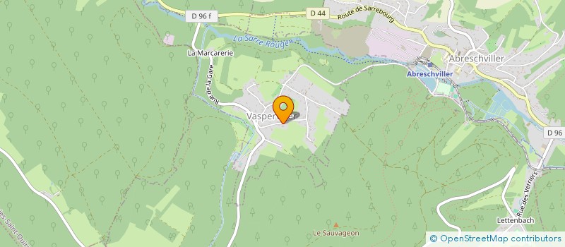 localisation de l'entreprise MADAME KASSANDRA HABER  VASPERVILLER