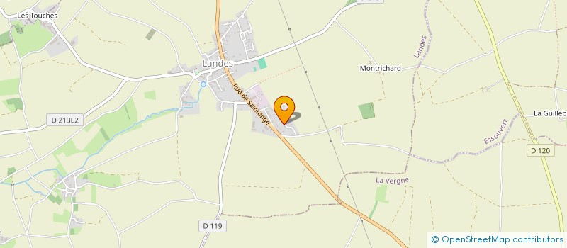 localisation de l'entreprise MADAME KASSANDRA HIDREAU  LANDES