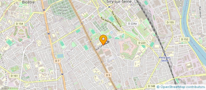 localisation de l'entreprise MADAME KASSANDRA LE COLLEN à VITRY-SUR-SEINE