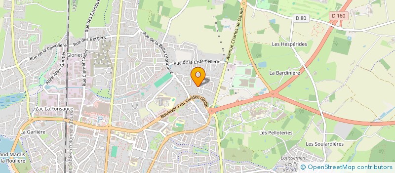 localisation de l'entreprise MADAME KASSANDRA LEBLANC à LES SABLES-D'OLONNE
