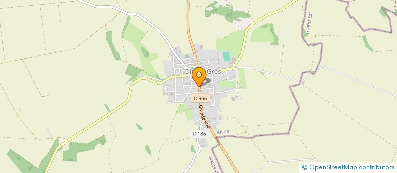 localisation de l'entreprise MADAME KASSANDRA LECOMTE  DIZY-LE-GROS