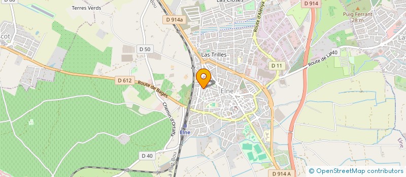 localisation de l'entreprise MADAME KASSANDRA LIMERY  ELNE