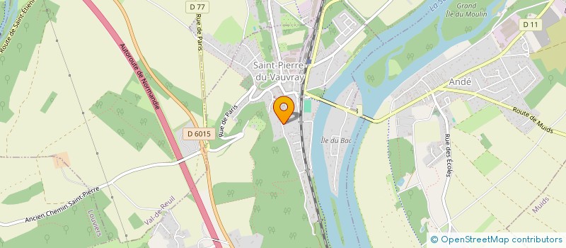 localisation de l'entreprise MADAME KASSANDRA MARTINIEN  SAINT-ETIENNE-DU-VAUVRAY