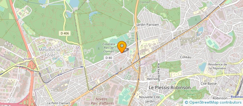 localisation de l'entreprise MADAME KASSANDRA POTOCKA à CLAMART