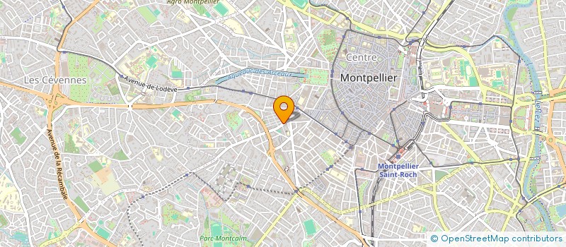 localisation de l'entreprise MADAME KASSANDRA PUCHAUX  MONTPELLIER