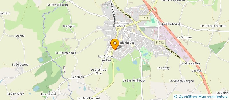 localisation de l'entreprise MADAME KASSANDRA QUERVEL  BROONS