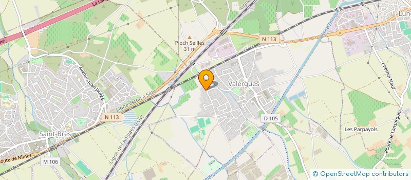 localisation de l'entreprise MADAME KASSANDRA ROUSSELLE  VALERGUES