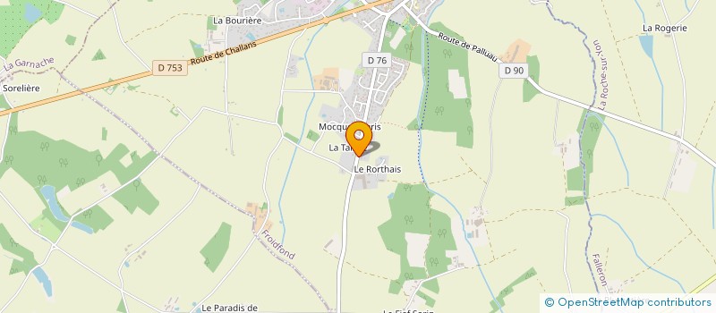 localisation de l'entreprise MADAME KASSANDRA SCHMITT  FROIDFOND