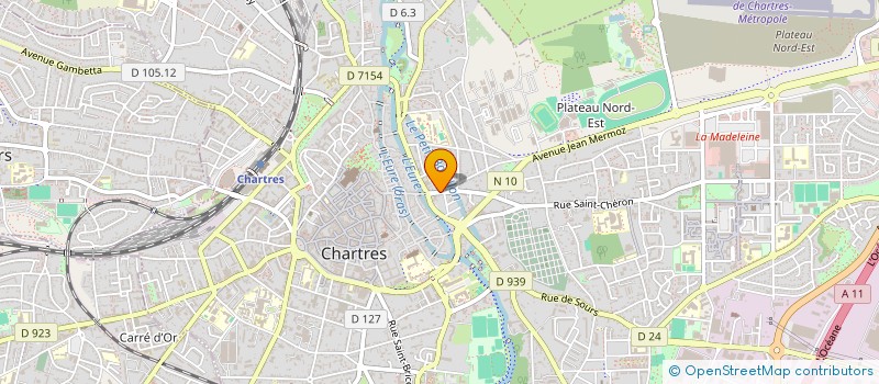 localisation de l'entreprise MADAME KASSANDRA TESSIER à CHARTRES