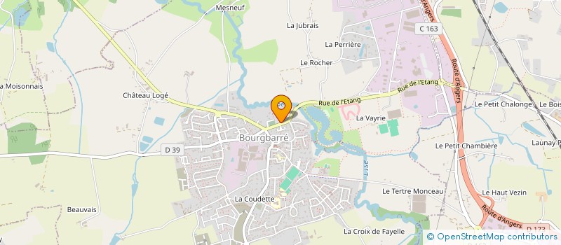 localisation de l'entreprise MADAME KASSANDRE POUPIOT à BOURGBARRE