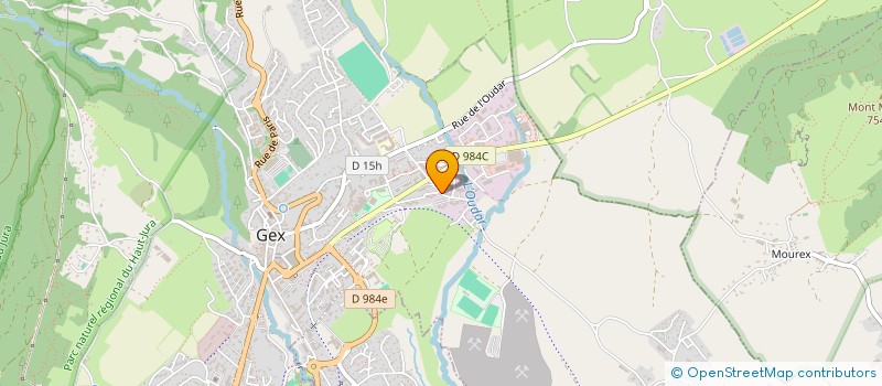 localisation de l'entreprise MADAME KASSY DRUELLE  GEX