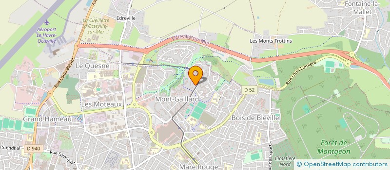 localisation de l'entreprise MADAME KASSY DUVAL  LE HAVRE