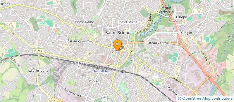 localisation de l'entreprise MADAME KASSY MAILLARD à SAINT-BRIEUC