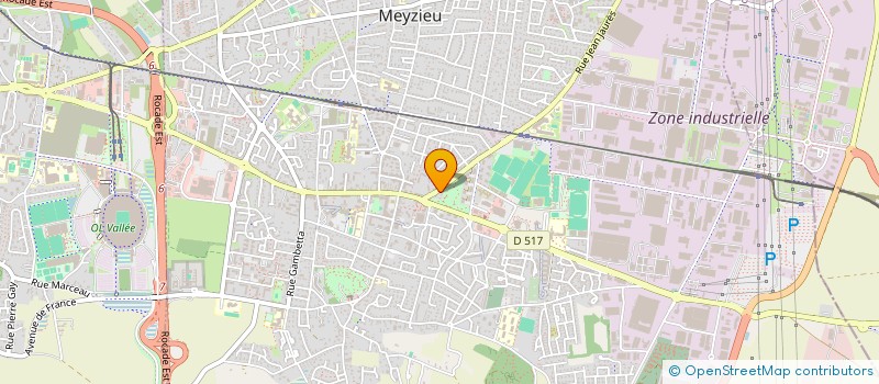 localisation de l'entreprise MADAME KASSY PERRIN-COMTESSE  MEYZIEU