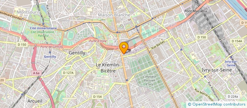 localisation de l'entreprise MADAME KASSY SOUFFIR à LE KREMLIN-BICETRE