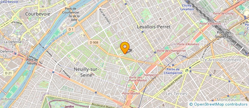 localisation de l'entreprise MADAME KATALIN SARLOS à NEUILLY-SUR-SEINE