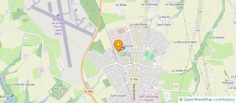 localisation de l'entreprise MADAME KATALINE GABALDON  PLEURTUIT